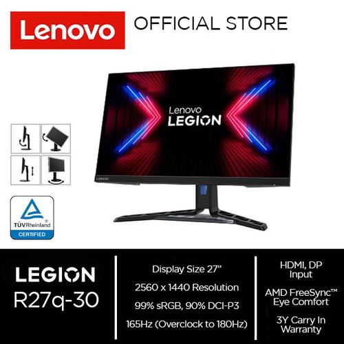 [EZO.2000245] Lenovo Monitor Legion R27q-30 27" IPS 165Hz