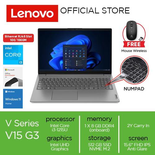 [EZO.2000252] Lenovo V15 G3 IAP i3-1215U 8GB 512GB W11 OHS