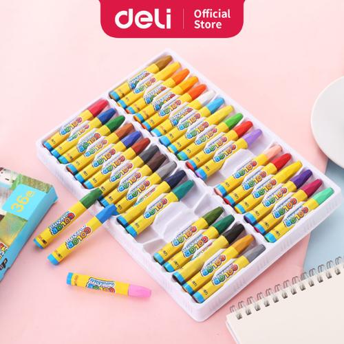 [EZO.7001290] Deli 6962 crayon oil pastel 18 colors