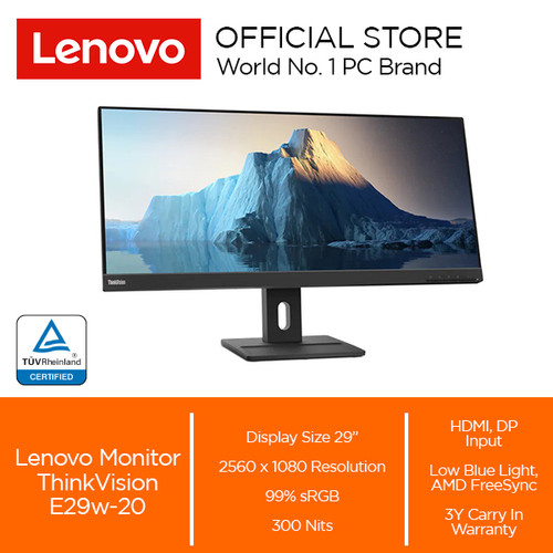 [EZO.2000418] Lenovo ThinkVision E29w-20 29" IPS 90Hz