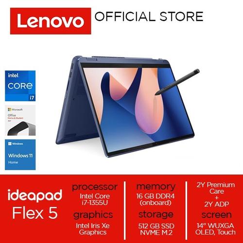 [EZO.2000427] Lenovo IdeaPad Flex 5i 14IRU8 Core i7-1355U 16GB 512GB W11 OHS OLED