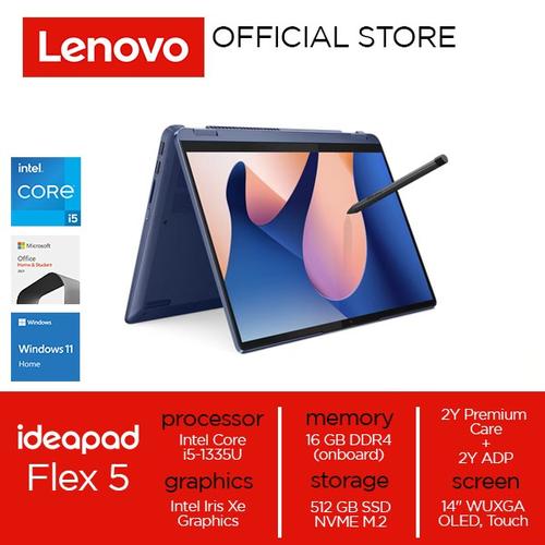 [EZO.2000428] Lenovo IdeaPad Flex 5i 14IRU8 Core i5-1335U 16GB 512GB W11 OHS OLED