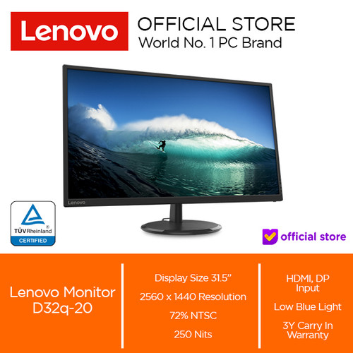 [EZO.2000305] Lenovo D32q-20 31.5" IPS 75 Hz