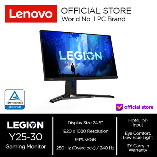 [EZO.2000553] Lenovo Legion Y25-30 IPS 99% sRGB 280 Hz