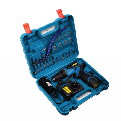 Mesin Bor Baterai Cordless Drill 12 V / Bor Tangan Batrai 12V Rainor