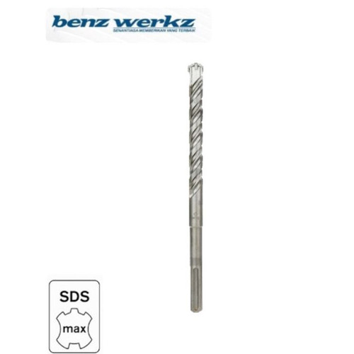 [EZM.5300012] SDS MAX 4-edge 28mm x 670mm - Mata bor beton SDS Max Benz Werkz