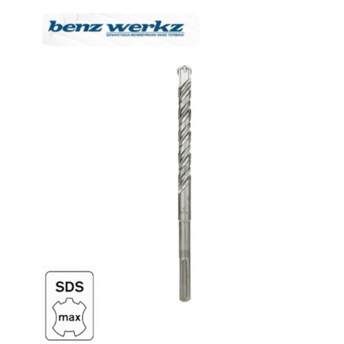 [EZM.5300026] SDS MAX 4-edge 16mm x 920mm - Mata bor beton SDS Max Benz Werkz
