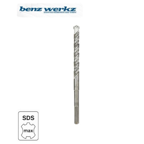 [EZM.5300028] SDS MAX 4-edge 16mm x 540mm - Mata bor beton SDS Max Benz Werkz