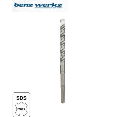 [EZM.5300029] SDS MAX 4-edge 16mm x 450mm - Mata bor beton SDS Max Benz Werkz