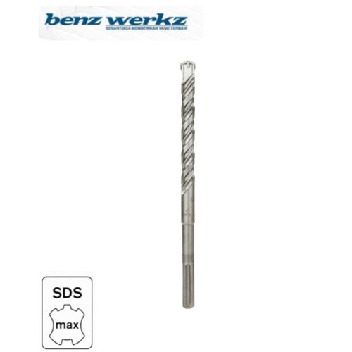 [EZM.5300031] SDS MAX 4-edge 15mm x 340mm - Mata bor beton SDS Max Benz Werkz