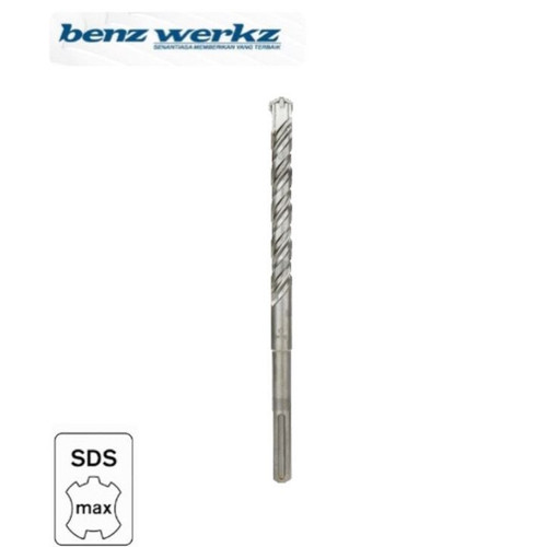 [EZM.5300032] SDS MAX 4-edge 13mm x 340mm - Mata bor beton SDS Max Benz Werkz