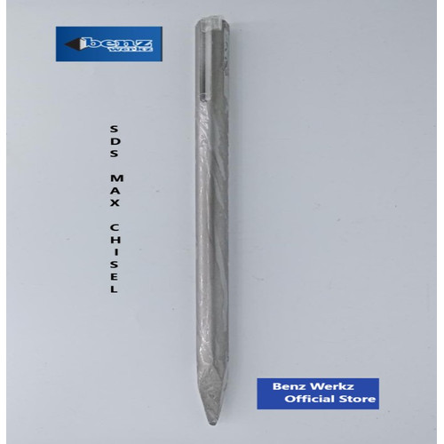 [EZM.5300046] SDS MAX POINTED & CHISEL BY BENZ WERKZ
