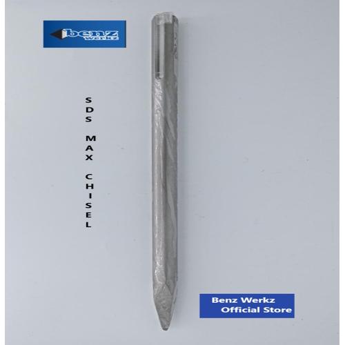 [EZM.5300046] SDS MAX POINTED & CHISEL BY BENZ WERKZ