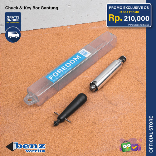 [EZM.5300069] Handpiece Chuck & Key Foredom