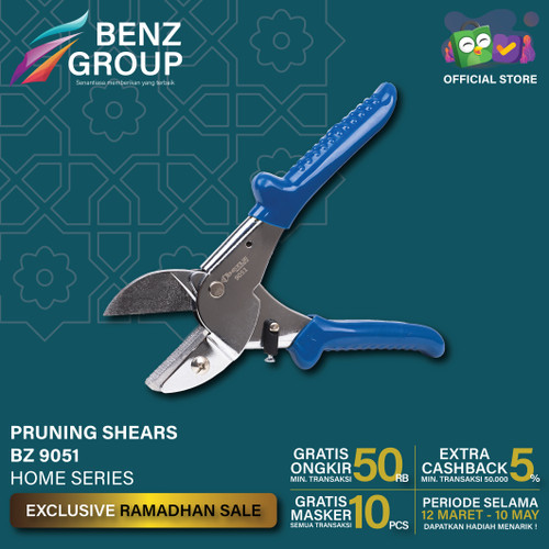 [EZM.5300141] Gunting Dahan Ranting Tanaman BZ9051 / Pruning Shears Benz Werkz