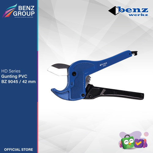[EZM.5300145] Gunting Pemotong Pipa PVC 42 mm / PVC Pipe Cutter Benz Werkz