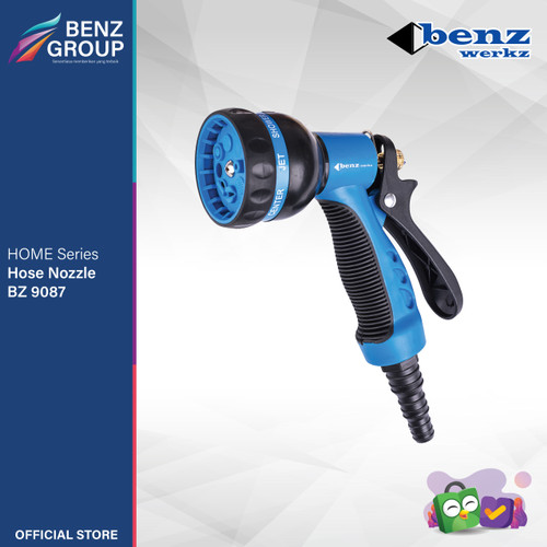 [EZM.5300146] Semprotan Taman Air / Hose Nozzle 8 Mode Benz Werkz BZ-9087