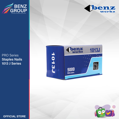 [EZM.5300151] Isi Staples Tembak 1013J 13 mm / Staples Nail 5000 Pcs Benz Werkz