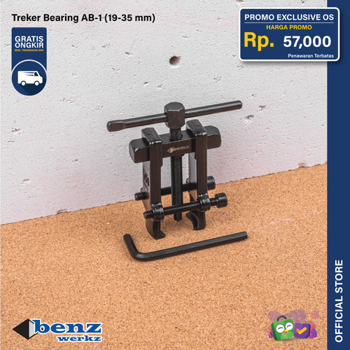 [EZM.5300267] Treker Bearing AB1 / Alat Buka Bearing Puller 19 - 35 mm Benz Werkz