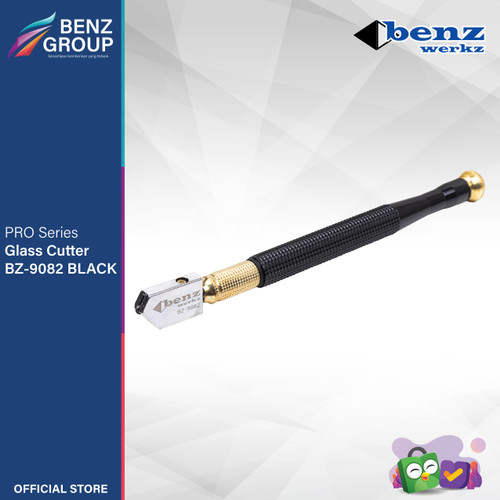 [EZM.5300389] Alat Pemotong Kaca Black / Glass Cutter Benz Werkz