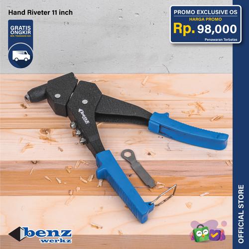 [EZM.5300396] Tang Rivet 11 inch / Tembakan Paku Keling / Hand Rivet Benz Werkz
