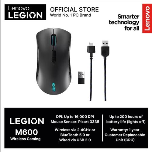 [EZO.2400153] Mouse Lenovo Legion M600 Wireless Gaming