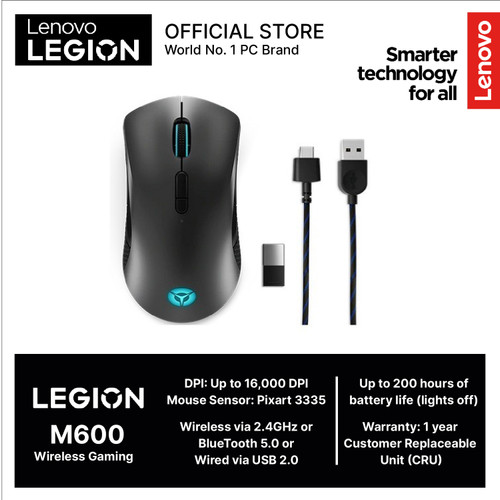 [EZO.2400153] Mouse Lenovo Legion M600 Wireless Gaming