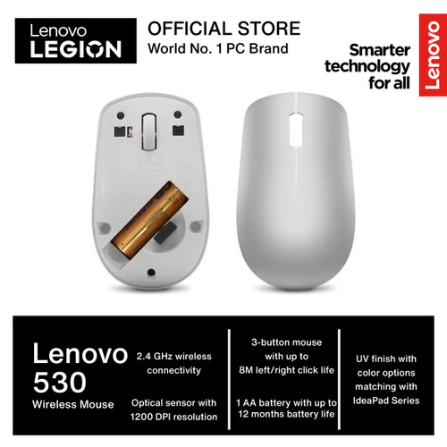[EZO.2000327] Lenovo 530 Wireless Mouse