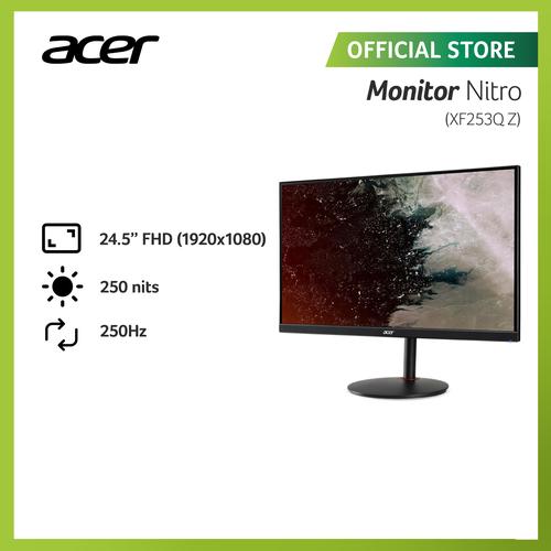 [EZO.2100052] ACER MONITOR GAMING 24.5 INCH NITRO XF253Q Z | FHD 250Hz