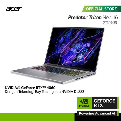 [EZO.2100055] Acer Predator Triton Neo 16 PTN16-51-98BM Intel Core Ultra 9 185H NVIDIA GeForce RTX 4060 32GB RAM 1TB SSD