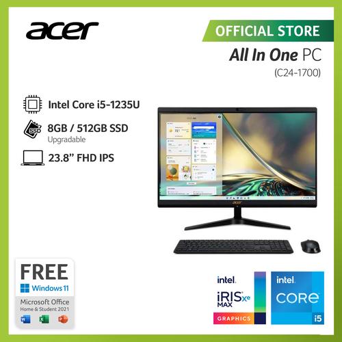 [EZO.2100255] Acer Aspire All in One C24-1700-I5-512/23.8'' Core i5 [DQ.BJWSN.001]