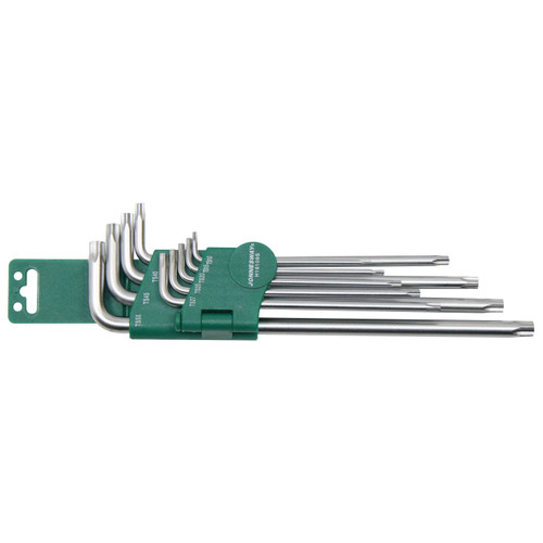 [H16109S] 9 PCS EXTRA LONG STAR ARM HEX KEY SET (MM) (H16109S)