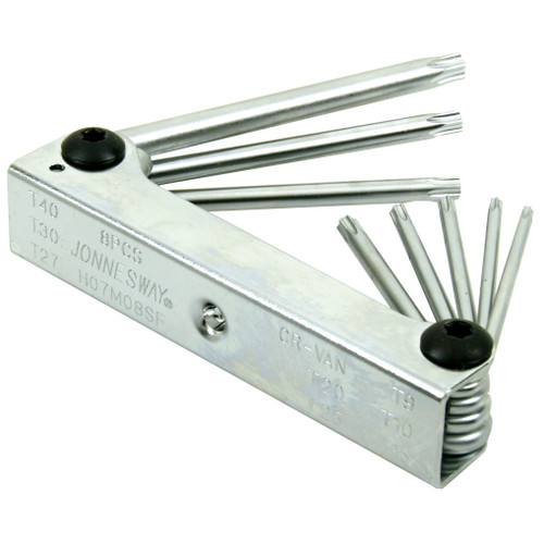 [H07M08SF] 8 PCS STAR KEY FOLDING SET   (H07M08SF)