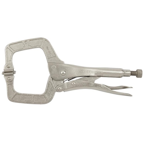 [P53M11] 11" LONG LOCKING C-CLAMP WITH PAD (P53M11)