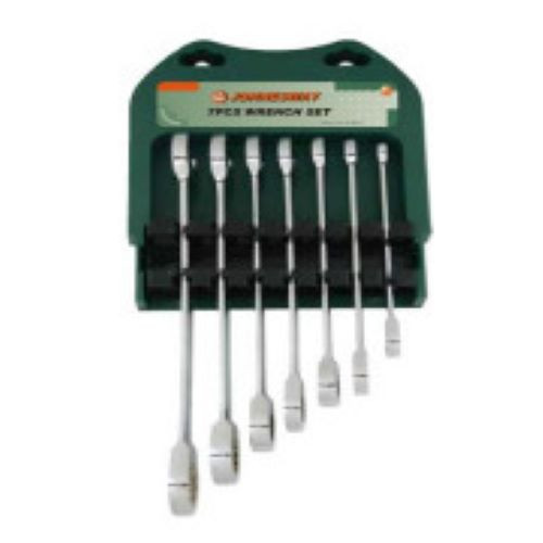 [W45107S] Jonnesway 7 pcs 72 Teeth Racheting Combination Wrench Set (MM)-W45107S