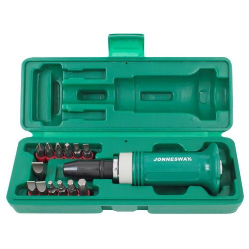[AG010138] Jonnesway Obeng Ketok Impact Driver W/ 36Mm 13 Bits 1/2" - AG010138