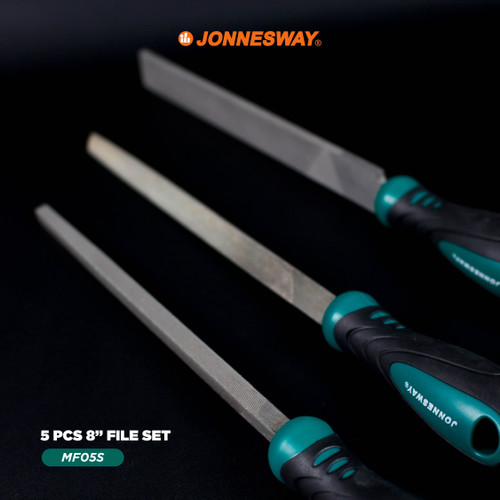 [MF05S] Jonnesway 5 Pcs Kikir Besi 8 File Set - MF05S