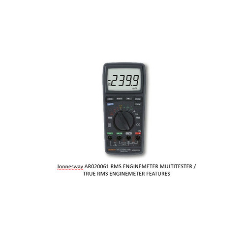 [AR02006] Jonnesway Rms Enginemeter Multitester True Rms - Ar02006