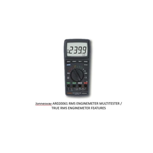 [AR02006] Jonnesway Rms Enginemeter Multitester True Rms - Ar02006