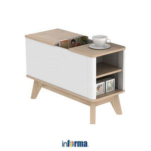 [EZO.0601578] Informa Keanu Sofa Kulit 1 Seater - Cokelat