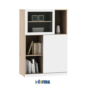 [EZO.0602641] Informa Percy Kabinet Low - Putih