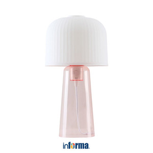[EZO.0602088] Informa Belle Lampu Meja - Pink Muda Decorative Table Lamp Lampu Dekorasi Meja Serbaguna Alat Penerangan Indoor Lampu Tidur Aesthetic