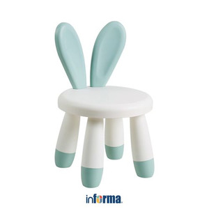 [EZO.0602103] Informa G Spencer Kursi Kantor Sandaran Rendah - Biru Tempat Duduk Kerja Dengan Roda Office Chair Kursi Mesh Staff Karyawan Furniture Indoor Kantor