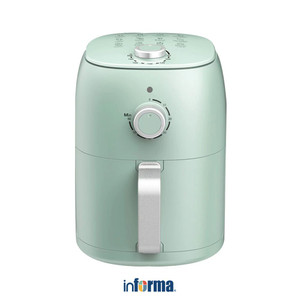 [EZO.0602503] Informa Kels 3 ltr Landen Air Fryer - Hijau Alat Masak Goreng Pembuat Makanan Penggoreng Tanpa Minyak Elektronik Dapur