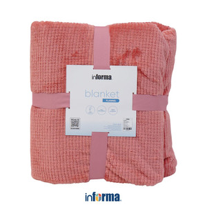[EZO.0602890] Informa 150X200 cm Selimut Moryn Rose - Pink