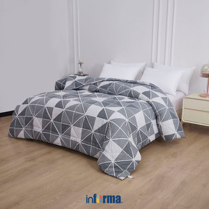 [EZO.0601970] Informa 180X200 cm Set 7 Pcs Seprai King Tencel Luxe Hazel - Cokelat Sprei Seprai Aesthetic Seprei Sheet Set Bed Sheet Aksesoris Tempat Tidur Set Sarung Bantal Sarung Guling