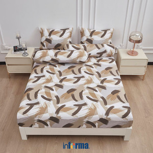 [EZO.0601357] Informa 120X200 cm Set 3 Pcs Seprai Microfiber Wolfe