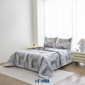 [EZO.0601367] Informa 160X200 cm Set 6 Pcs Seprai Microfiber Thorpe