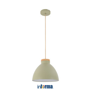 [EZO.0601432] Informa 30X24 cm Gia Lampu Gantung Hias - Hijau Matt