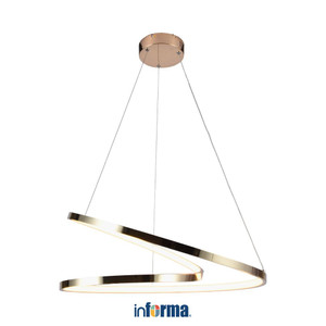 [EZO.0604575] Informa 60 cm Mayfair Lampu Gantung Round - Gold